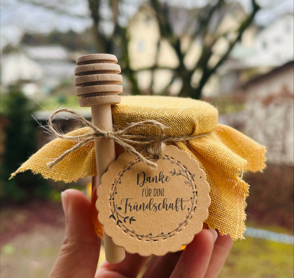 120g Sommerhonig Danke für dini Fründschaft