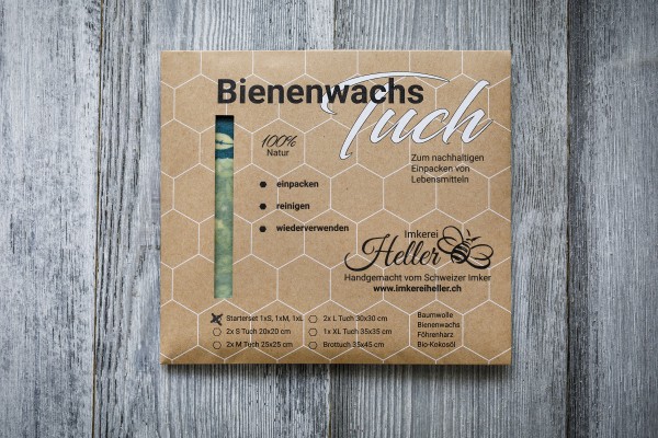 Bienenwachstücher (ÜBERRASCHUNGSSET) 3er Set